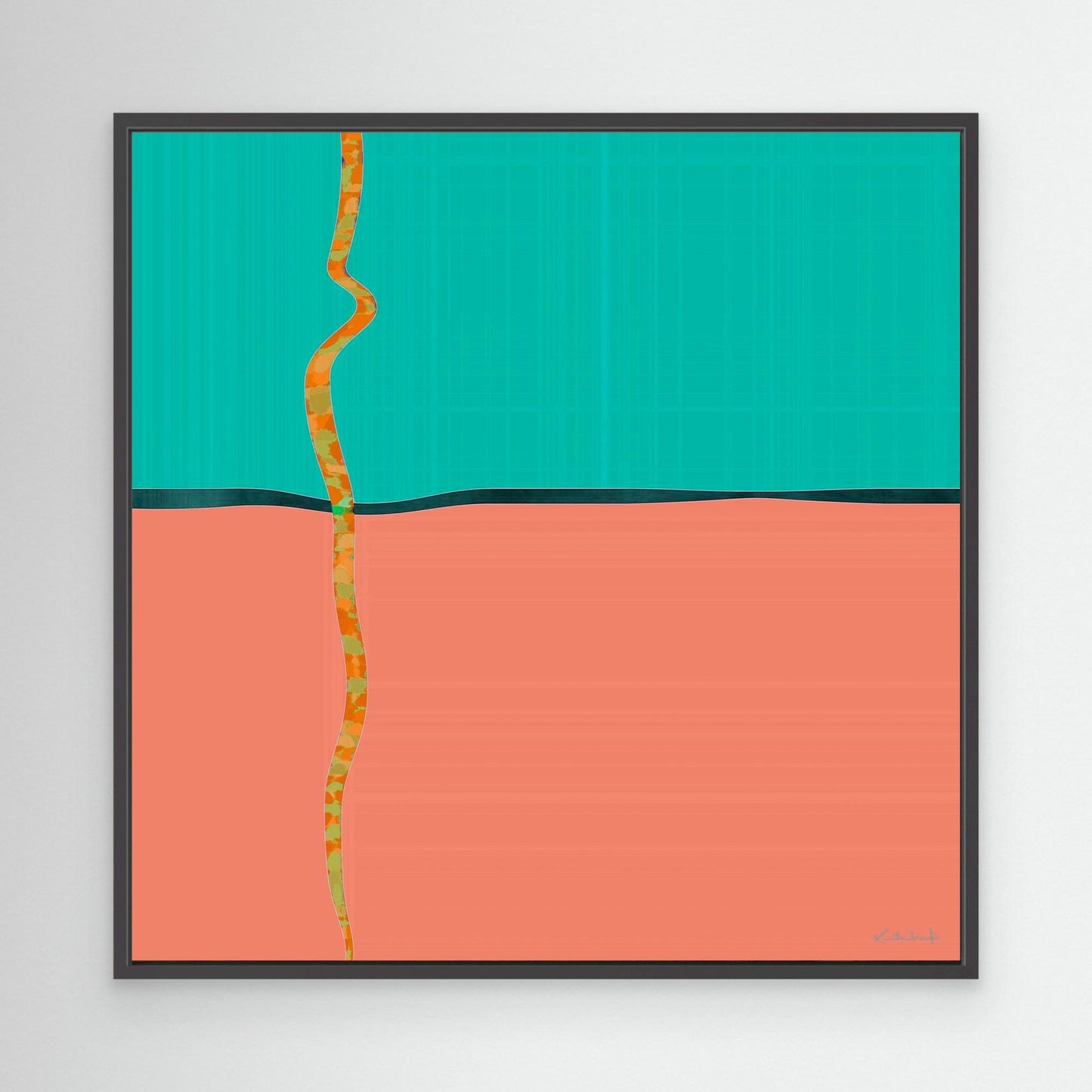 Fractured matrix #4