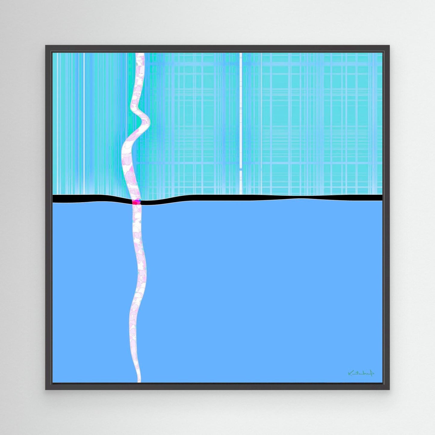 Fractured matrix #8