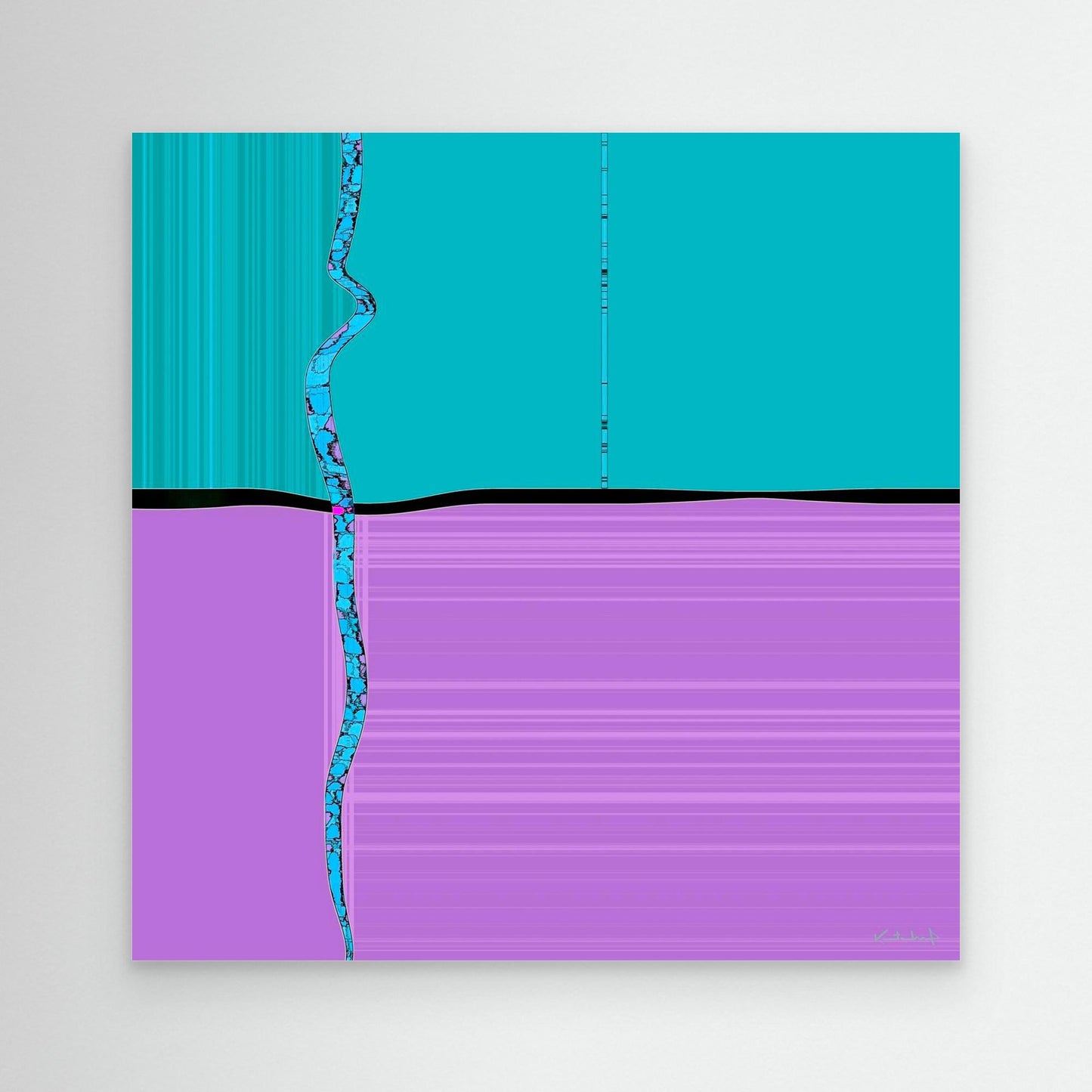 Fractured matrix #3