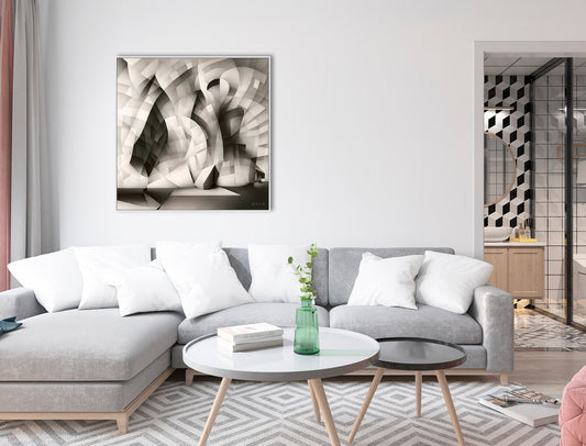 Echoes in an old ballroom