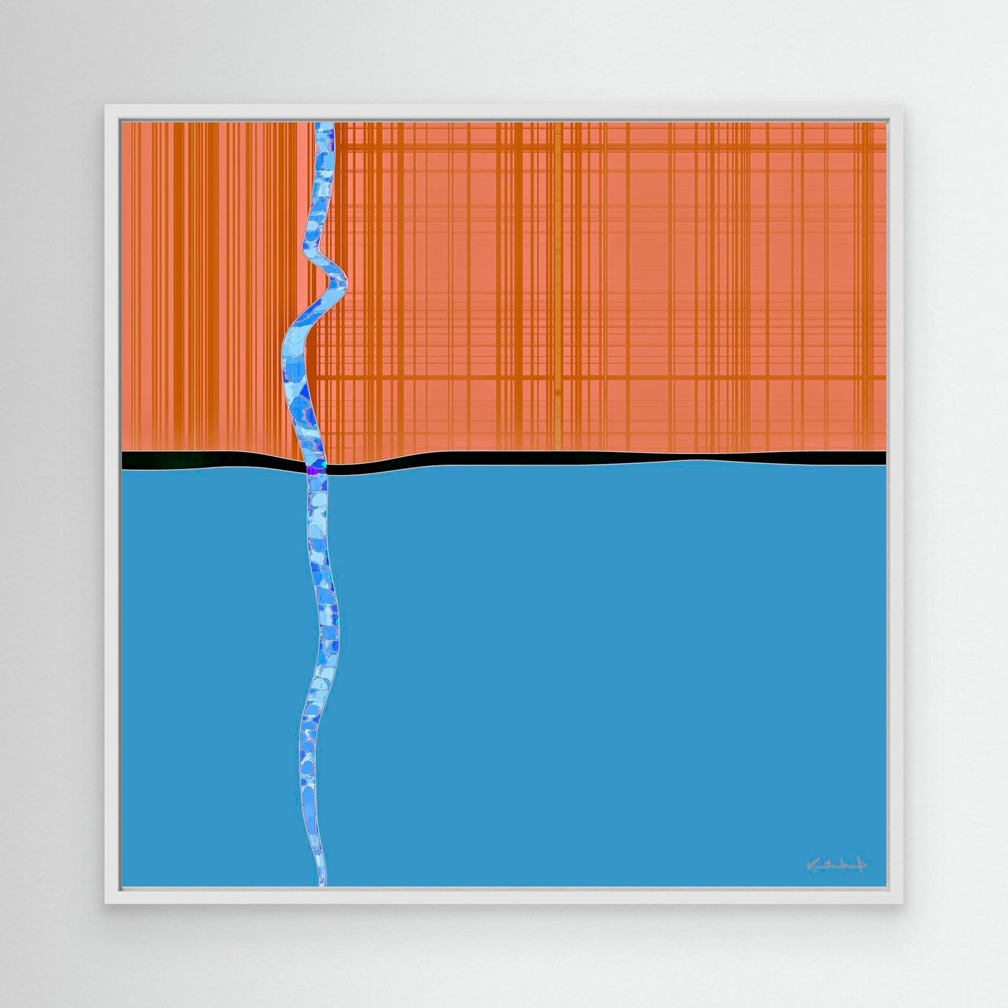 Fractured matrix #7