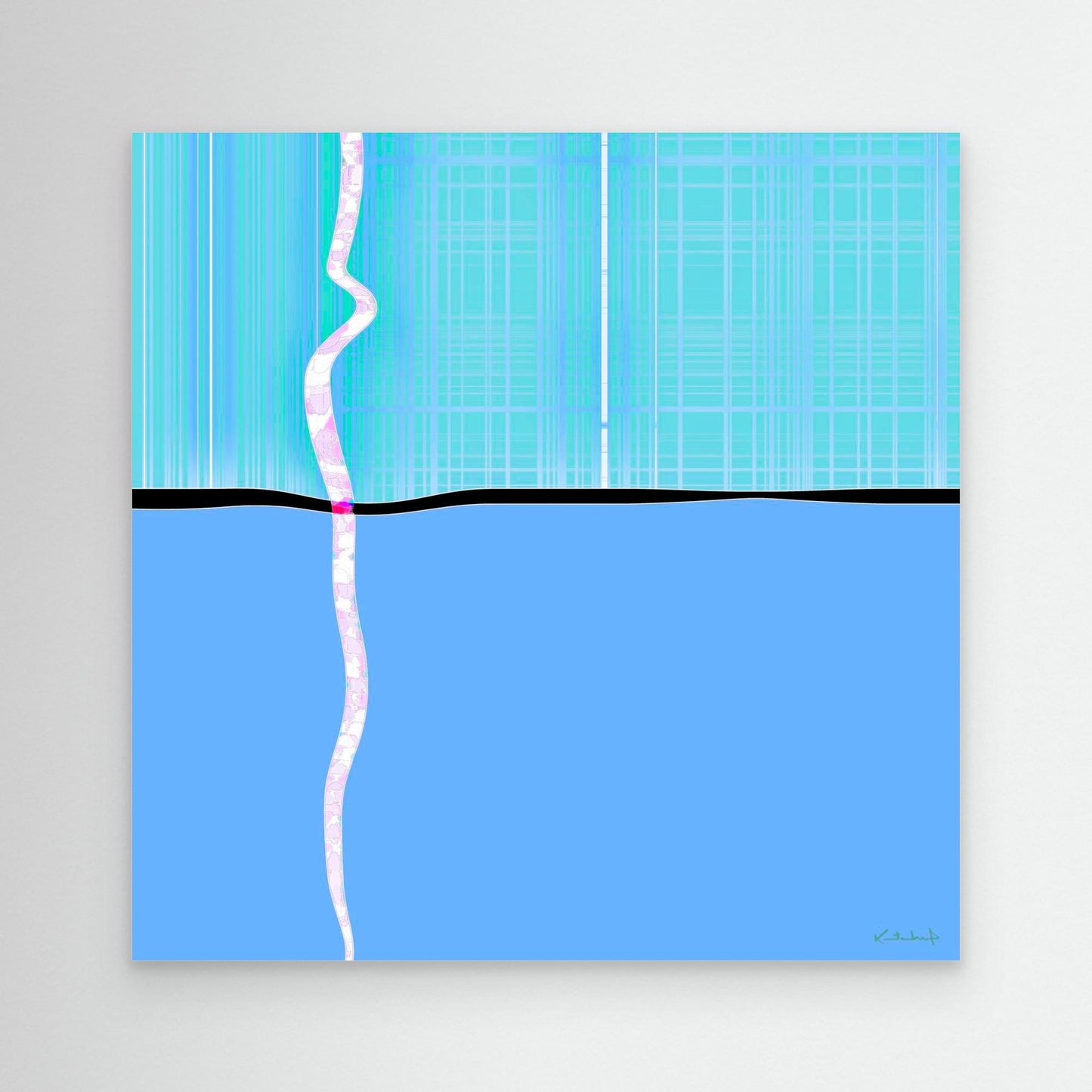 Fractured matrix #8