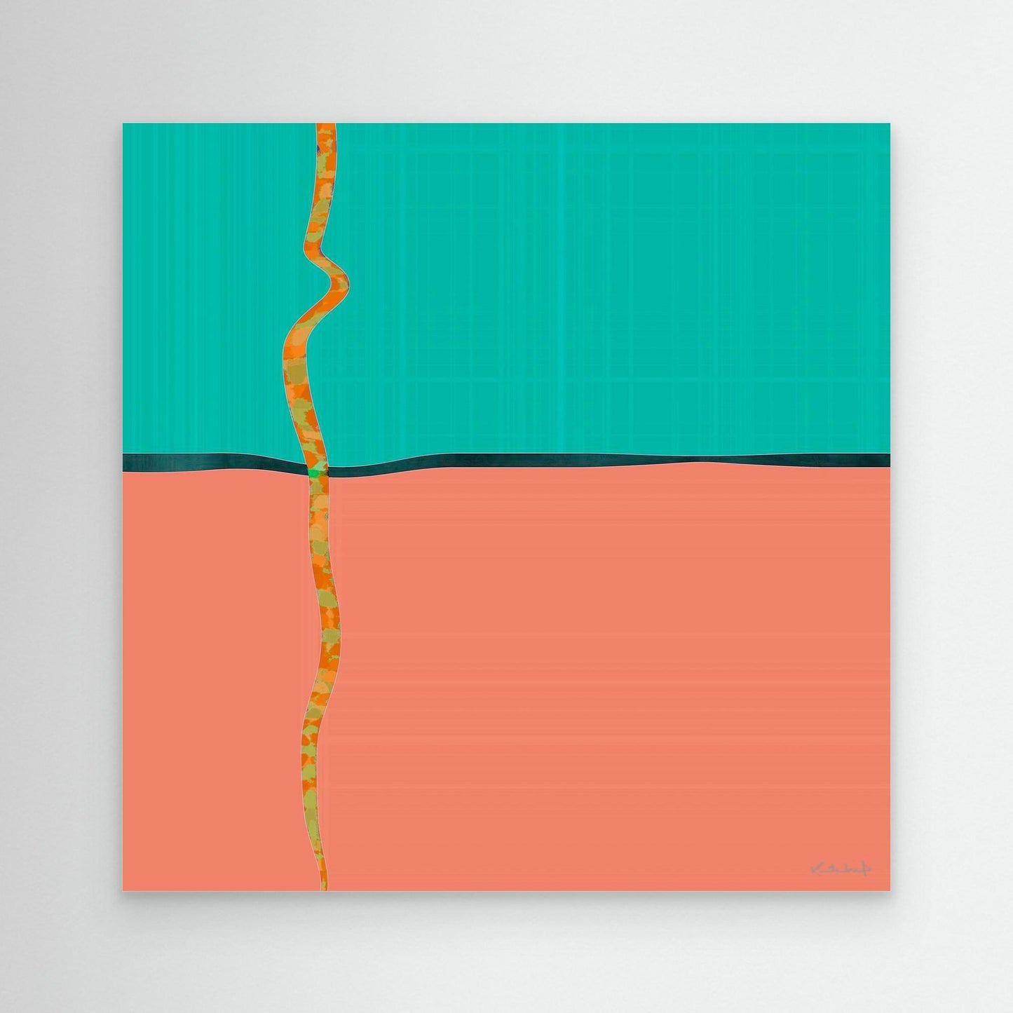 Fractured matrix #4