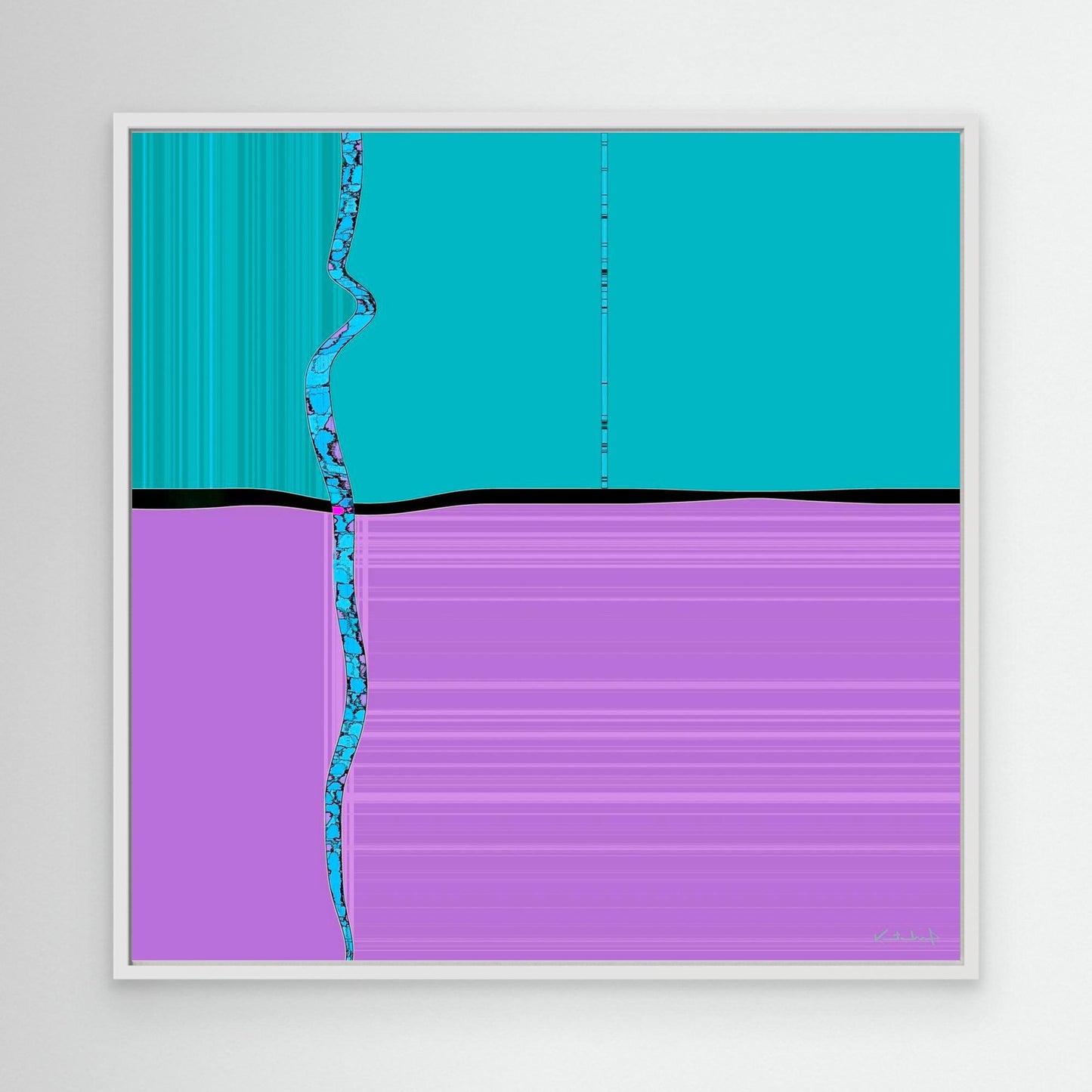Fractured matrix #3