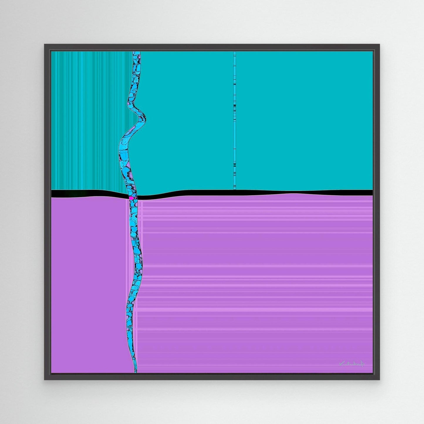 Fractured matrix #3