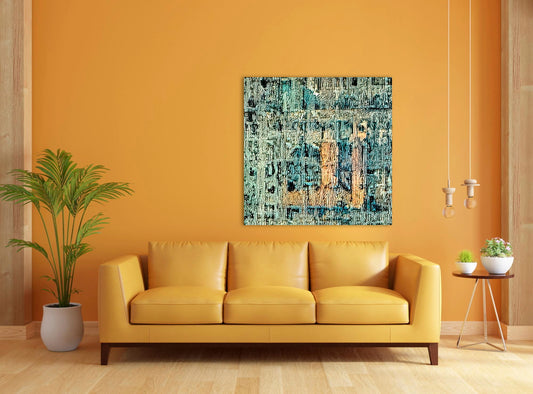 Piégée et lasse dans le bois érodé