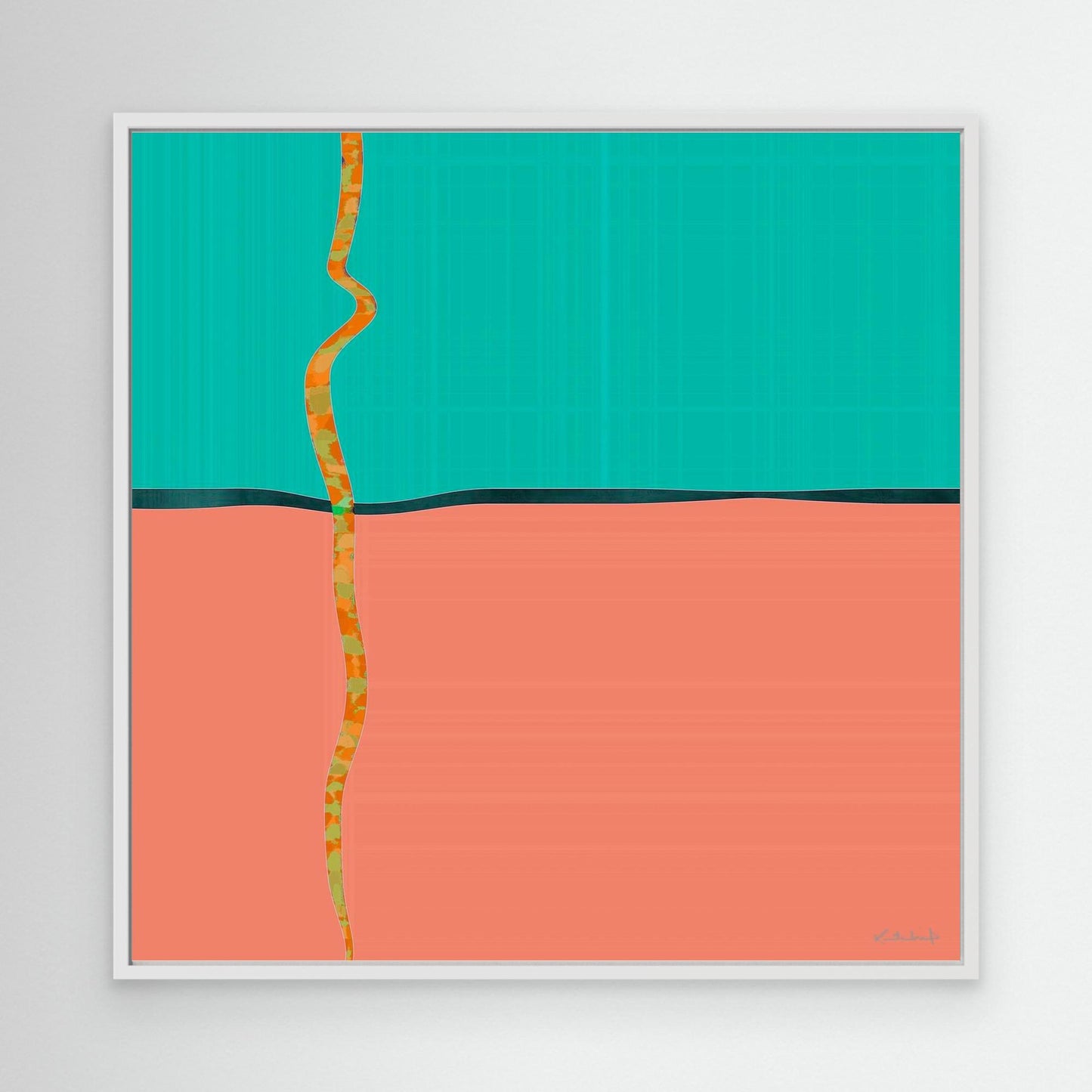 Fractured matrix #4