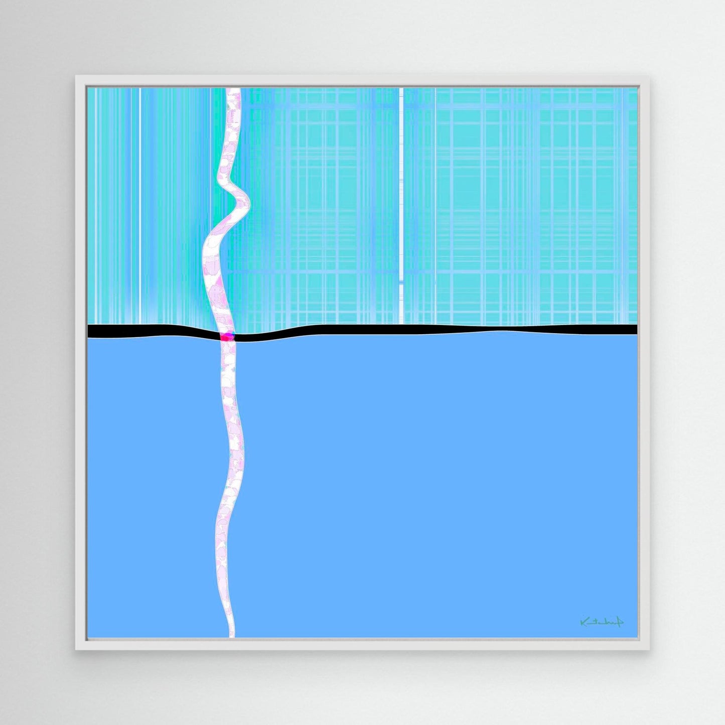 Fractured matrix #8