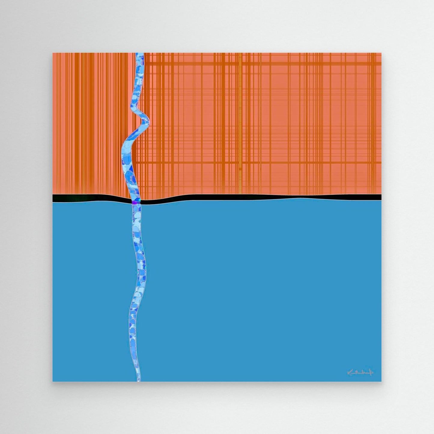 Fractured matrix #7