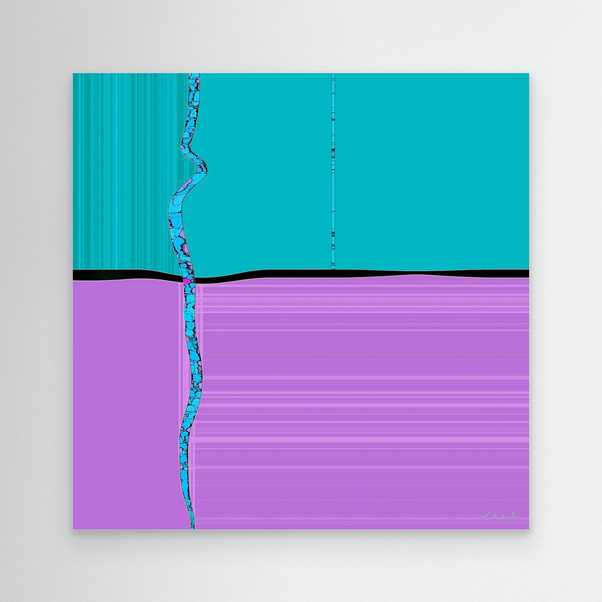Fractured matrix #3