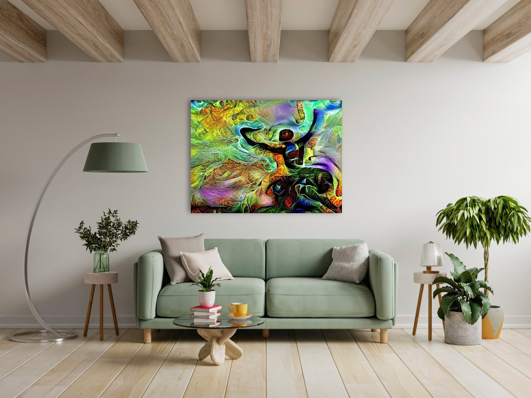 The Organic Seer - Giclee art canvas