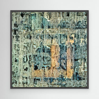 Trapped and weary within the weathered wood