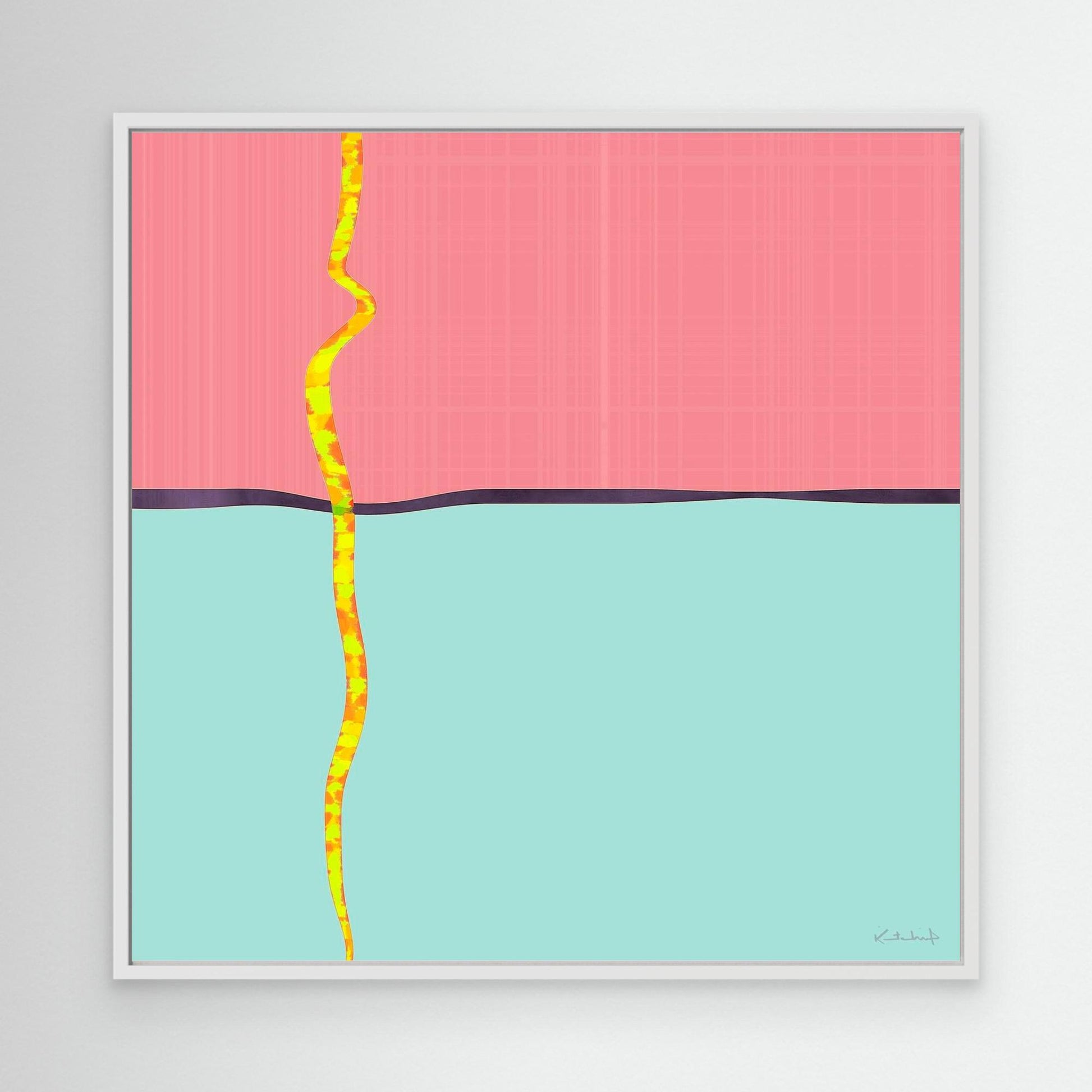 Fractured matrix #5
