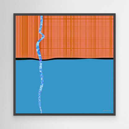 Fractured matrix #7
