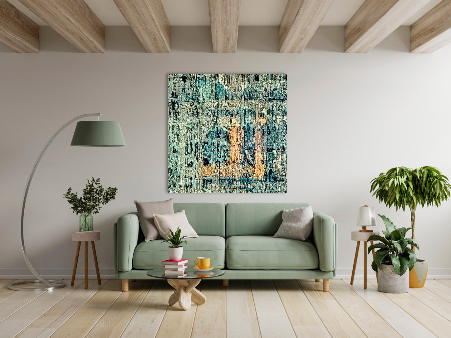 Gefangen und erschöpft im verwitterten Holz