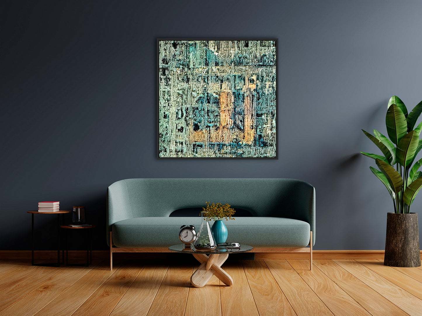 Gefangen und erschöpft im verwitterten Holz