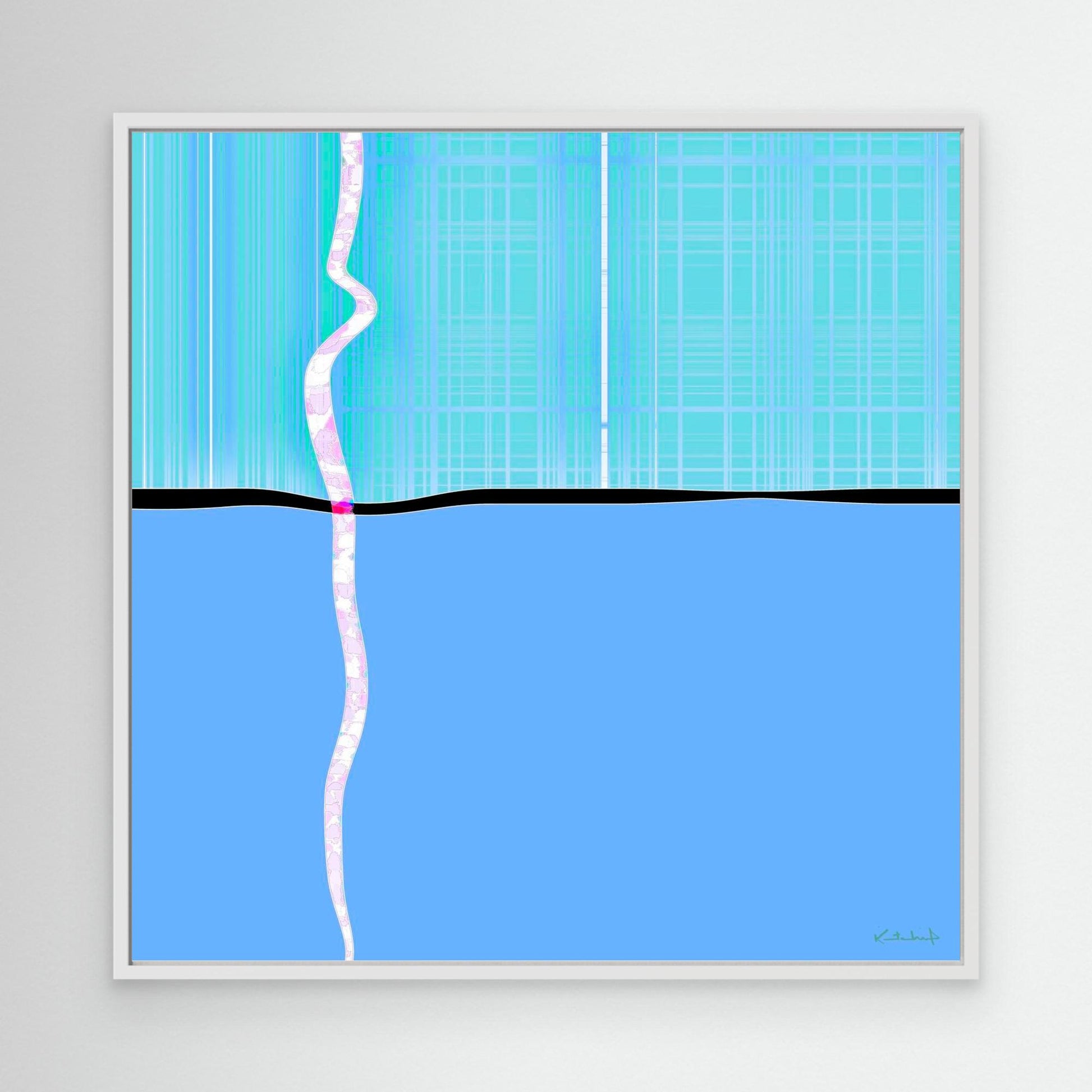 Fractured matrix #8